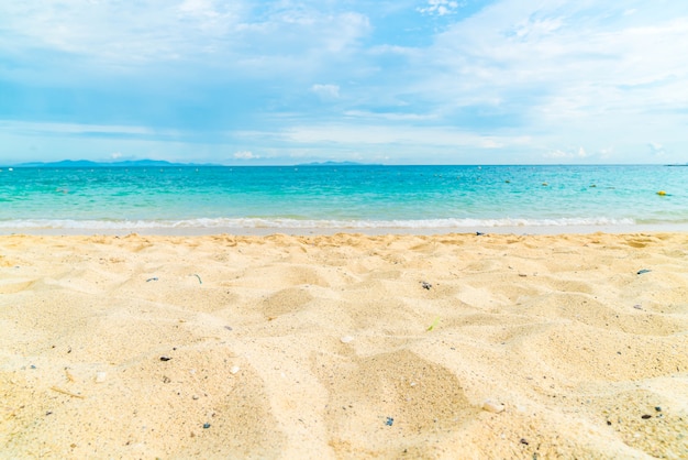 Bellissima spiaggia tropicale e paesaggio marino