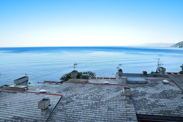 bellissima vista sul mare di Camogli