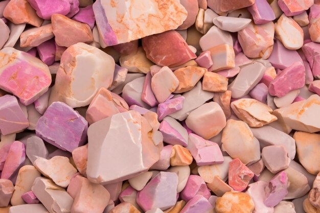 Bellissime formazioni rocciose di colori pastello