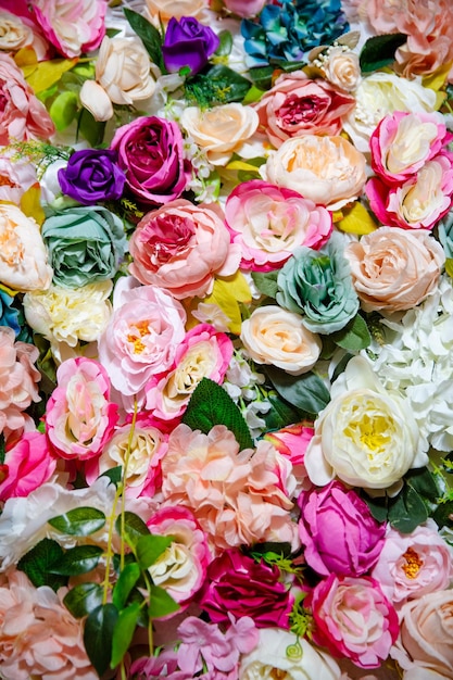 Bellissime rose di sfondo per il giorno di san valentino