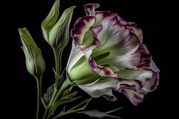 Bellissimi e freschi fiori di Lisianthus