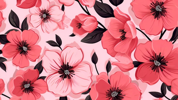 Bellissimi fiori Fiore floreale sfondo colorato motivo texture fiore rosa gelsomino