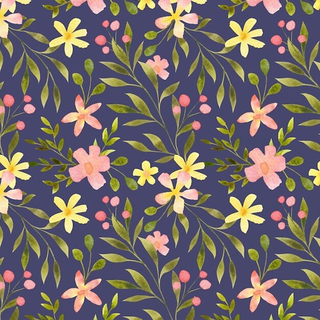 Bellissimi fiori seamless pattern