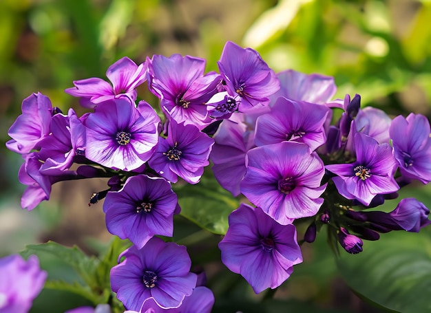 Bellissimi fiori viola