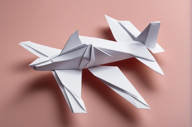 Bellissimi mestieri di origami di carta dell'aeroplano
