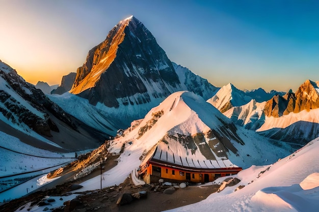 bellissimi modelli sullo sfondo natura interna montagne