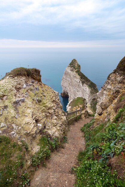 Bellissimi paesaggi di Etretat