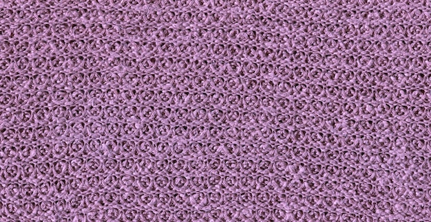 Bellissimi tessuti di lana color prugna viola lavorati a maglia come sfondo