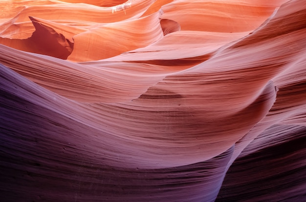 Bellissimo Antelope Canyon, terra Navajo a est di Page, USA