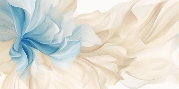 Bellissimo disegno a matita astratto beige blu bianco sporco disegno floreale sfondo bellissimo AI generativo AIG32