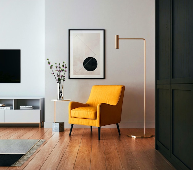 Bellissimo e moderno Home Room Interior Design