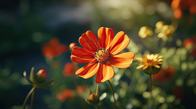 bellissimo fiore del primo piano