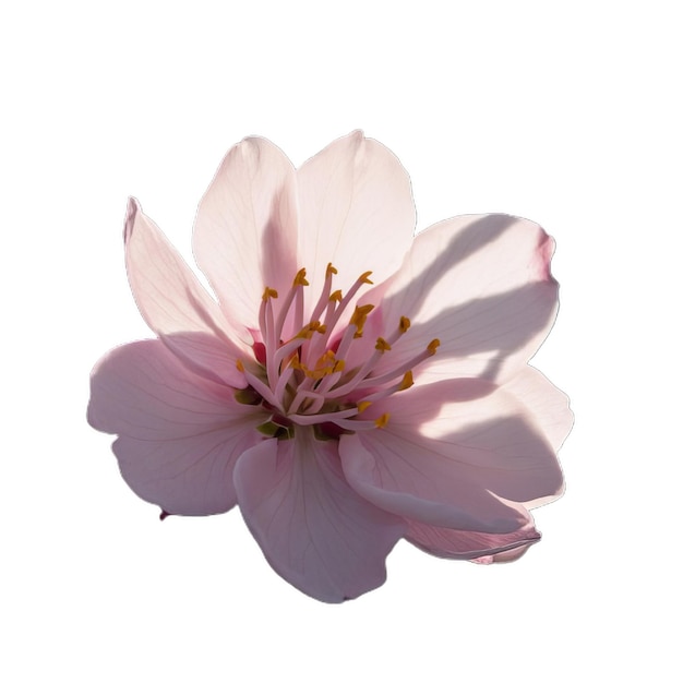 bellissimo fiore di giglio d'acqua bianco