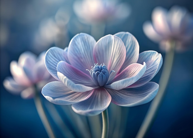 Bellissimo fiore scattato da vicino nel giardino del fiore primaverile