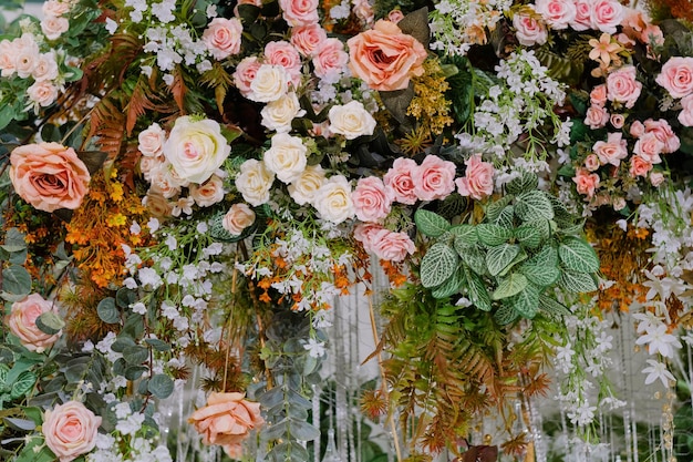 Bellissimo fiore sfondo natura colorata