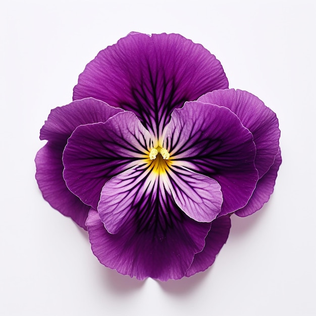 Bellissimo fiore viola morbido