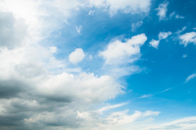 Bellissimo il naturale del cielo blu