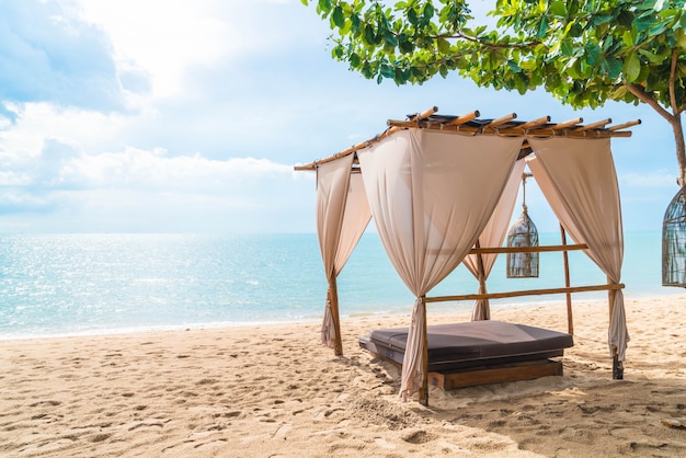 Bellissimo padiglione sulla spiaggia