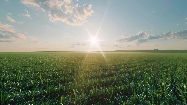 Bellissimo paesaggio agricolo