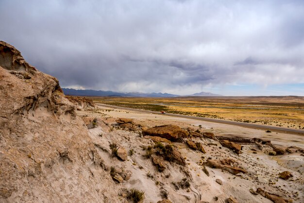 Bellissimo paesaggio del deserto