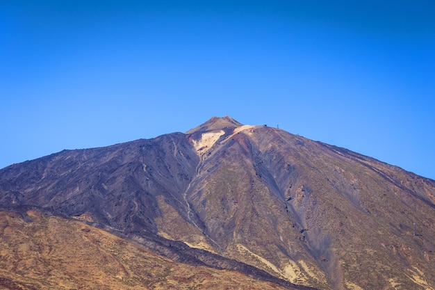 Bellissimo paesaggio del parco nazionale del Teide Tenerife Canarie Spagna