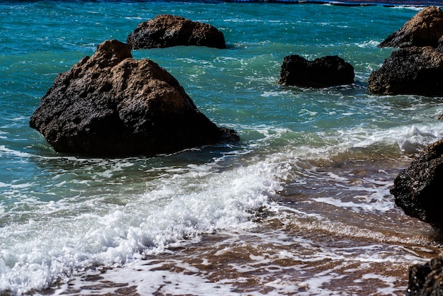 Bellissimo paesaggio dell'oceano