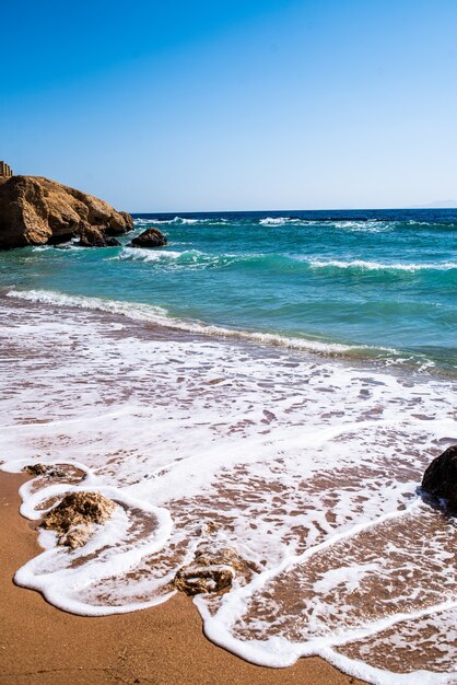 Bellissimo paesaggio dell'oceano