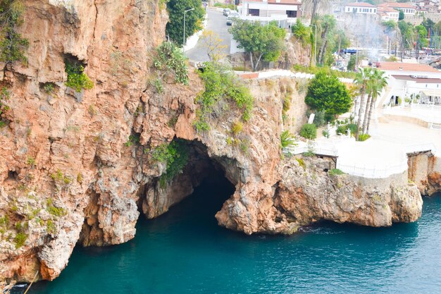 bellissimo paesaggio della Turchia natura del sud panoramico paesaggio di pietra estivo