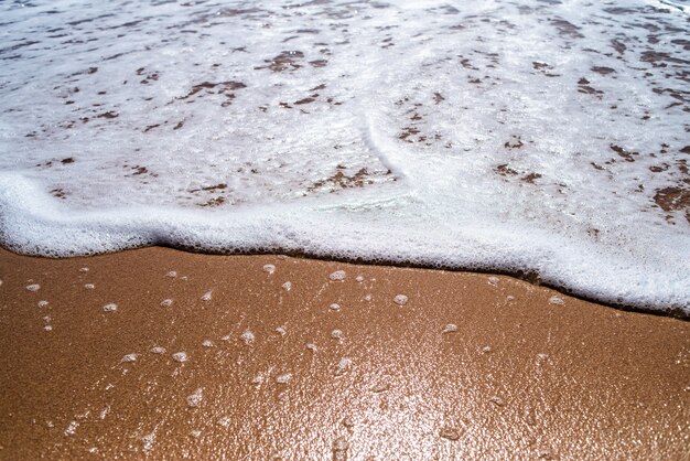 Bellissimo paesaggio di sabbia e mare