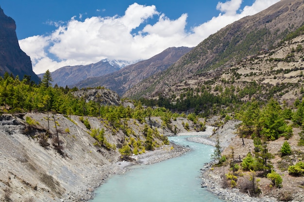 Bellissimo paesaggio in Himalaya