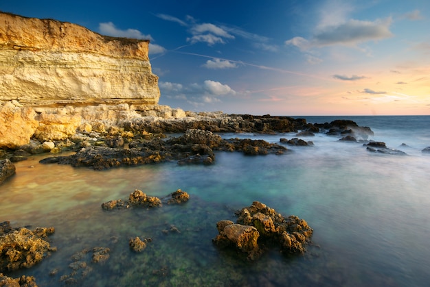 Bellissimo paesaggio marino