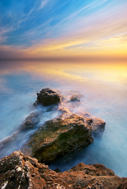 Bellissimo paesaggio marino