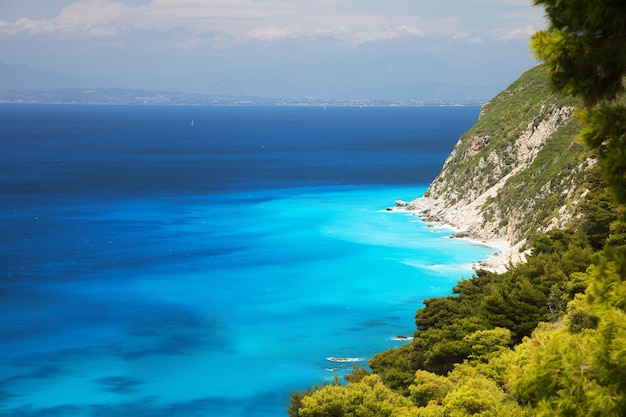 Bellissimo paesaggio marino.