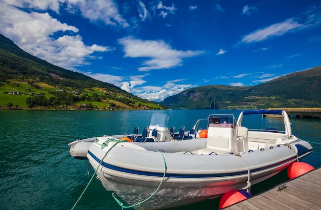 Bellissimo paesaggio naturale della Norvegia.