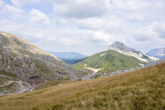 Bellissimo paesaggio naturale nel periodo estivo