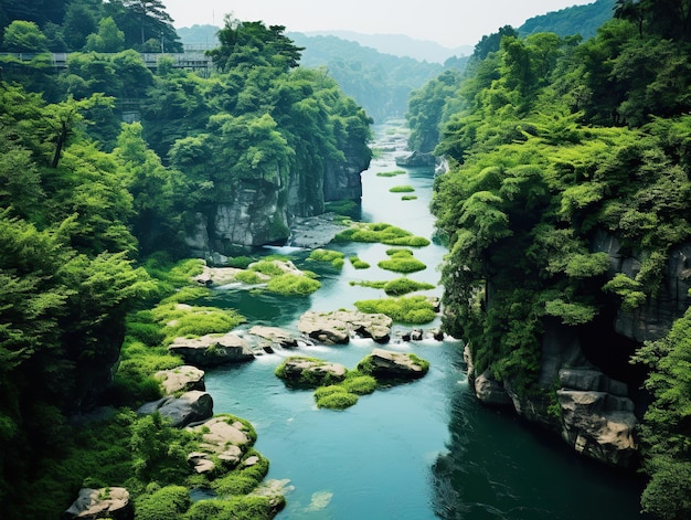 Bellissimo paesaggio naturale