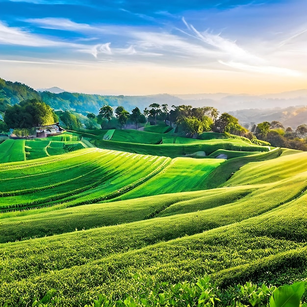 Bellissimo paesaggio