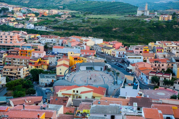 bellissimo panorama dell'isola di Sardegna in Italia