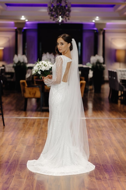 bellissimo ritratto della sposa