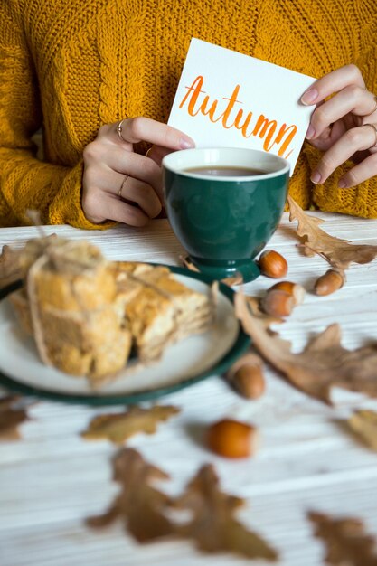 Bellissimo sfondo autunno