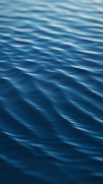 Bellissimo sfondo con vista dall'alto dell'acqua blu