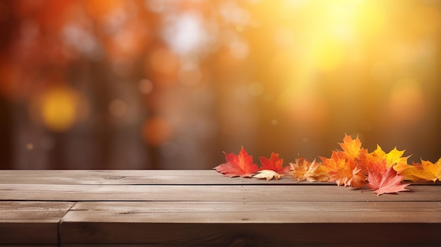 Bellissimo sfondo di natura autunnale con bordo