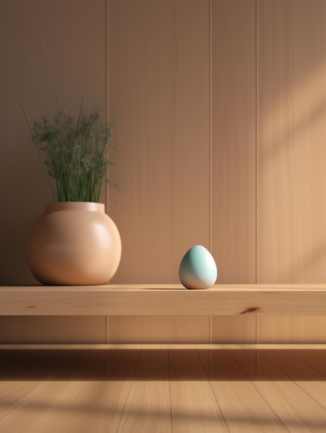 Bellissimo sfondo di Pasqua con colorate uova di Pasqua Professional Cinematic 4K 3d render