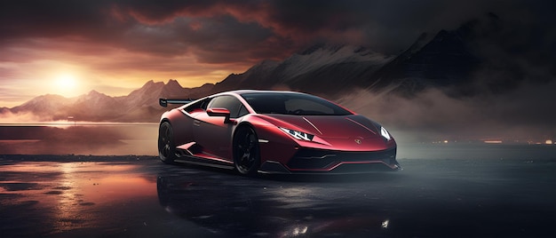 Bellissimo sfondo epico lamborghini