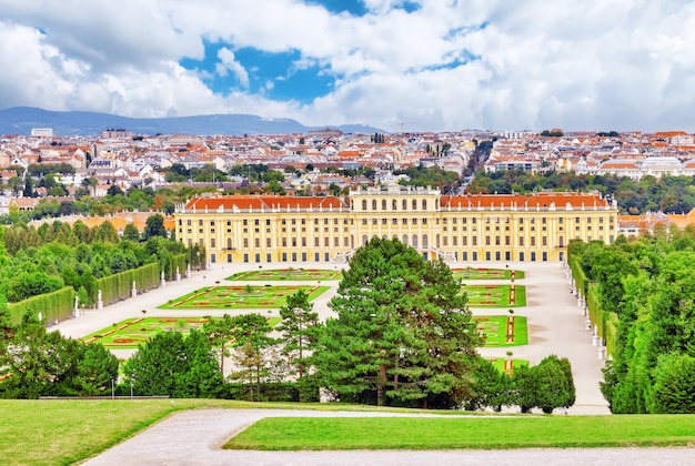 Belvedere Superiore. Complesso del palazzo principale Belvedere.Vienna. Austria.