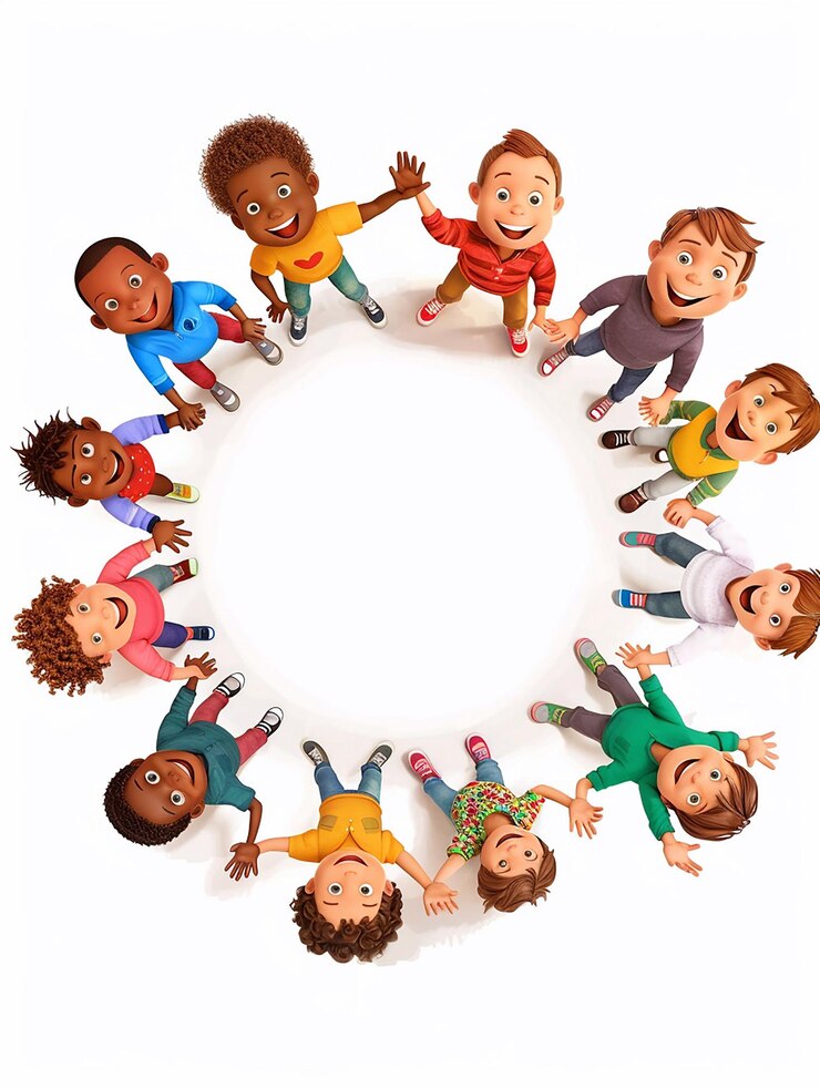 Benvenuti al primo giorno di scuola, di nuovo a scuola, in stile cartone animato.