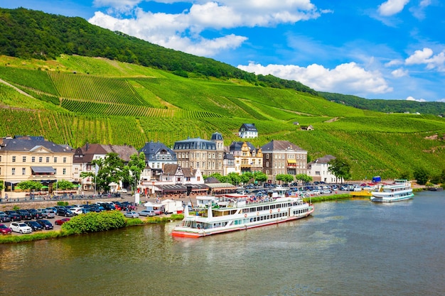 Bernkastel Kues vista aerea Germania