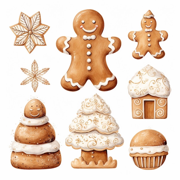 bianco_e_beige_acquerello_clipart_christmas_cookie_c86af868