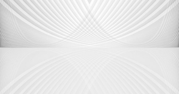 Bianco edificio futuristico linea texture texture rendering 3D