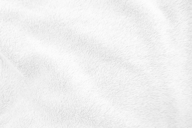 Bianco pulito lana texture sfondo luce naturale lana di pecora bianco cotone senza cuciture texture di soffice pelliccia per designer primo piano frammento di lana bianca tappeto